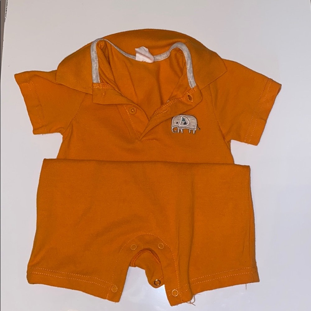 Orange Bou Romper!
